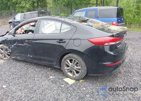 2018 Hyundai Elantra Sel z USA, uszkodzony, nr VIN 5NPD84LF3JH299733